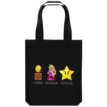 Sac Tote Bag en coton Bio Parodies Jeux Vido