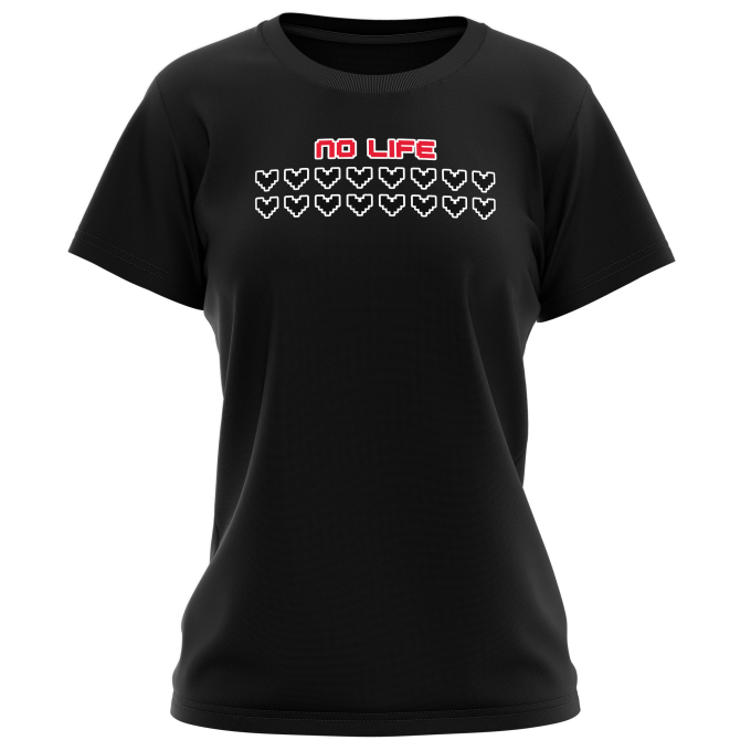 Camisetas Mujer Parodias de videojuegos No Life Design