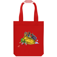 Organic Cotton Tote Bag Video Games Parodies