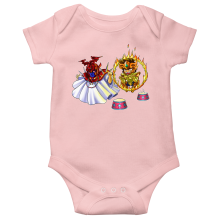 Korte mouwen Babyromper (meisje) Manga-parodien