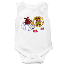 Mouwloos Babyromper Manga-parodien