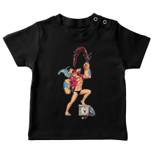 Camisetas beb Parodias de manga