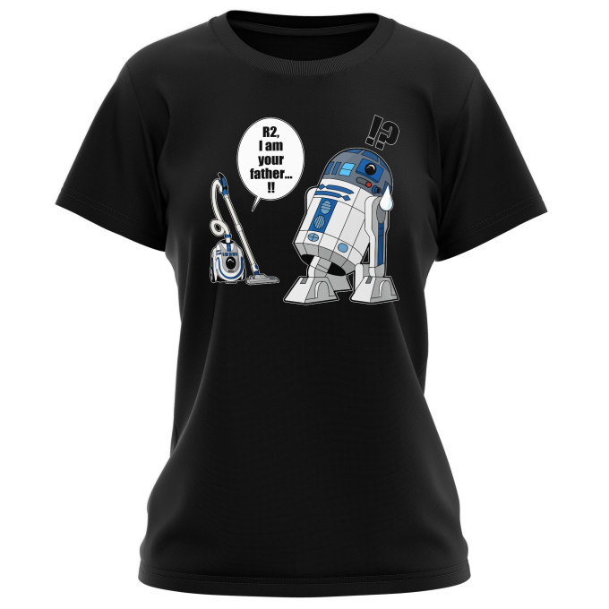 : Ref Hochwertiges R2-D2 382]) Lustiges - signiert Wars T-Shirt Parodie Jungen Kinder in Star (Star Größe Wars OKIWOKI T-shirt - - 382