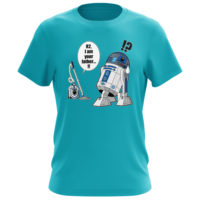 Star Wars Lustiges Jungen Kinder T-Shirt - R2-D2 (Star Wars Parodie  signiert OKIWOKI - Hochwertiges T-shirt in Größe 382 - Ref : 382]) | T-Shirts