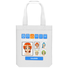 Sac Tote Bag en coton Bio Parodies Manga