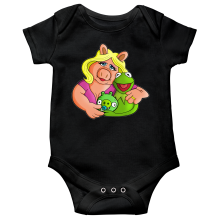 Korte mouwen Babyromper Manga-parodien