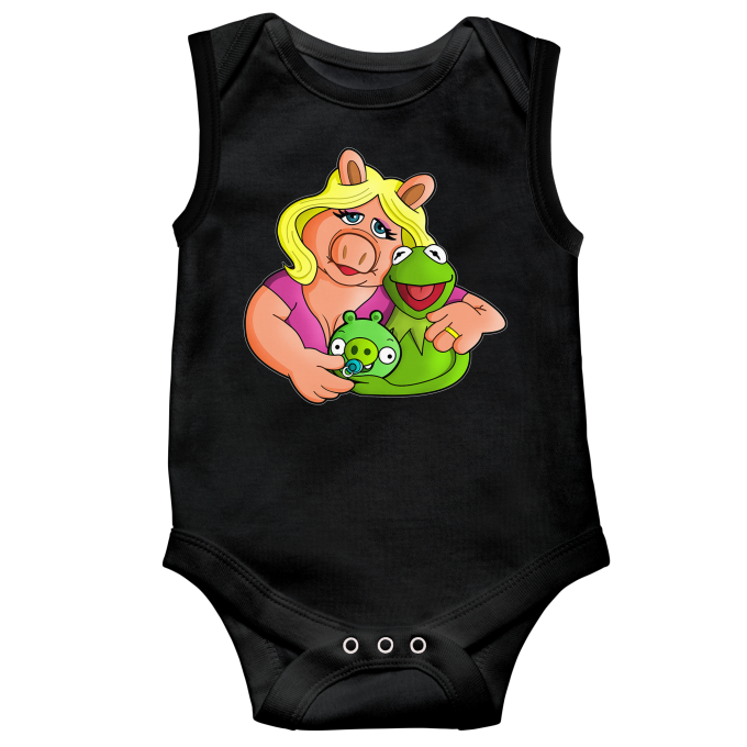 Body bébé sans manches Parodies Jeux Vidéo Une famille de Stars !!! :)