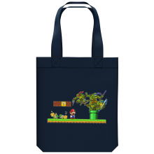 Organic Cotton Tote Bag Video Games Parodies