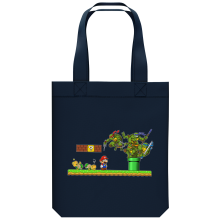 Borsa Tote Bag in cotone organico Videogiochi Parodie