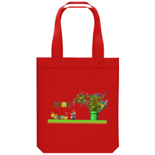 Borsa Tote Bag in cotone organico Videogiochi Parodie