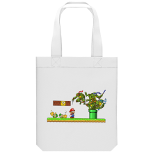 Sac Tote Bag en coton Bio Parodies Jeux Vido