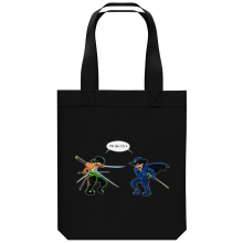 Sac Tote Bag en coton Bio Parodies Jeux Vido