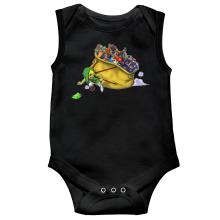 Sleeveless Baby Bodysuits Video Games Parodies