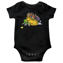 Short sleeve Baby Bodysuits Video Games Parodies