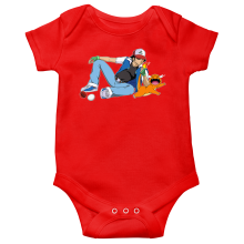 Short sleeve Baby Bodysuits Manga Parodies