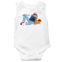 Sleeveless Baby Bodysuits Manga Parodies