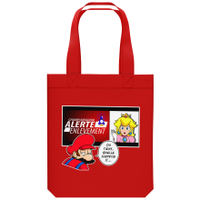 Sac Tote Bag en coton Bio Parodies Jeux Vido