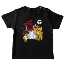 Camisetas beb Parodias de manga