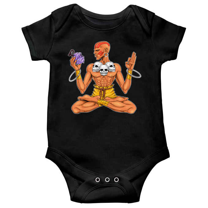 Body bébé manches courtes Parodies Jeux Vidéo Elastic Fighter !