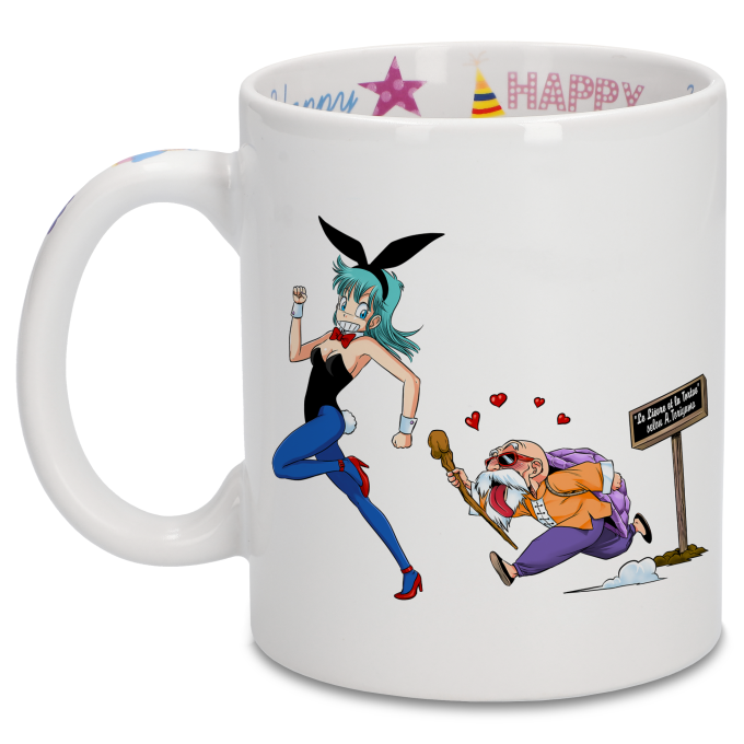 Canecas de aniversrio Pardias mang 