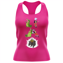 Vrouwen Tank Tops Manga-parodien