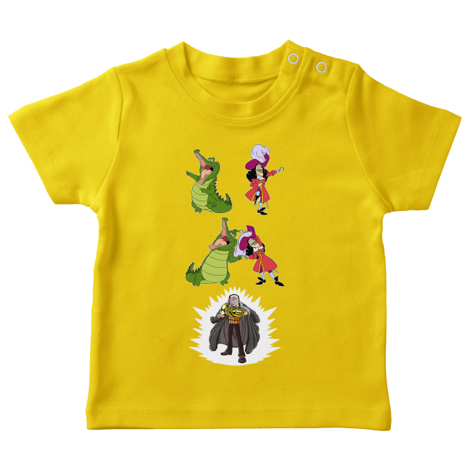 Magliette beb Parodie di Manga Crocodile il Shichibukai