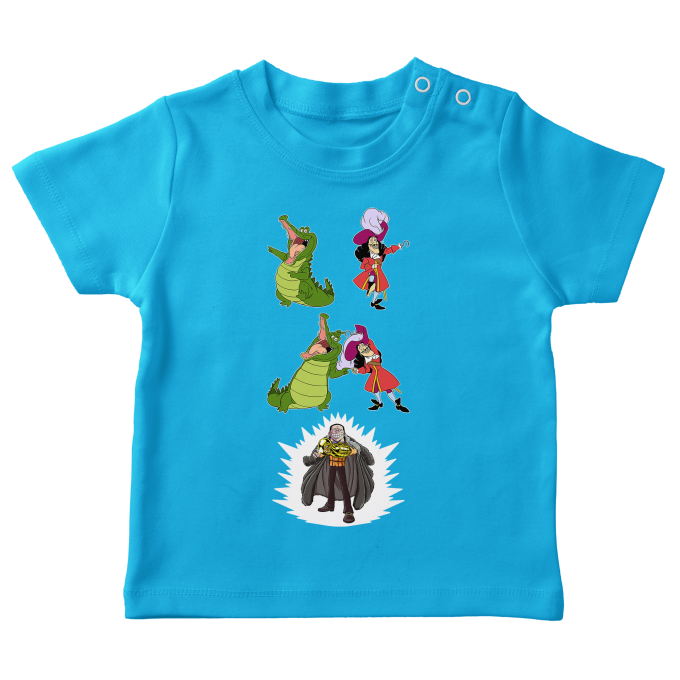 Baby T-shirts Manga-parodien Crocodile de Shichibukai