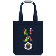 Shopper (Tote Bag) aus Bio-Baumwolle Manga-Parodien