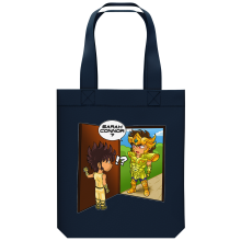 Borsa Tote Bag in cotone organico Parodie di Manga