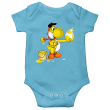 Short-sleeved baby bodysuit (boys) Video Games Parodies