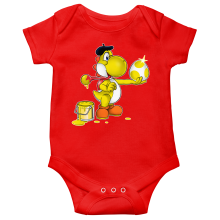 Korte mouwen Babyromper Manga-parodien