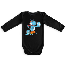 Long sleeve Baby Bodysuits Video Games Parodies