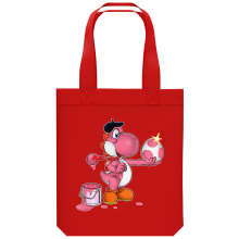 Organic Cotton Tote Bag Video Games Parodies