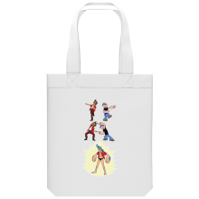 Bolsa (Tote Bag) de algodn orgnico Parodias de manga