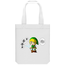 Sac Tote Bag en coton Bio Parodies Jeux Vido