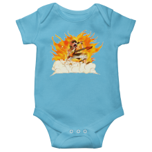 Kurzrmeliger Baby-Bodysuit (Jungen) Manga-Parodien