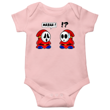 Short-sleeved baby bodysuit (Girls) Video Games Parodies