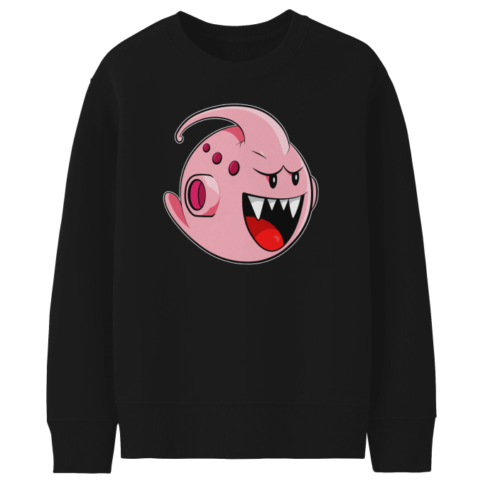 Dragon Ball Z - DBZ Parody Black Hooded Sweatshirts - Majin Buu