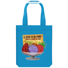 Saco (Tote Bag) de algodo orgnico Pardias mang