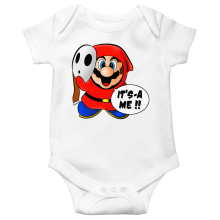 Short sleeve Baby Bodysuits Video Games Parodies