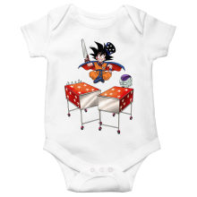 Korte mouwen Babyromper Manga-parodien