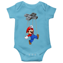 Short-sleeved baby bodysuit (boys) 