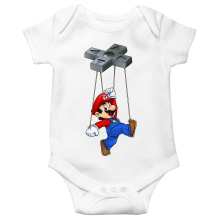 Short sleeve Baby Bodysuits Video Games Parodies