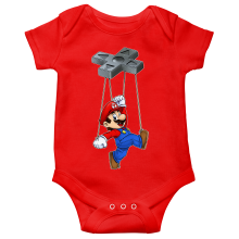 Short sleeve Baby Bodysuits Video Games Parodies