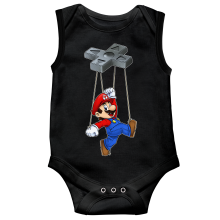 Sleeveless Baby Bodysuits Video Games Parodies