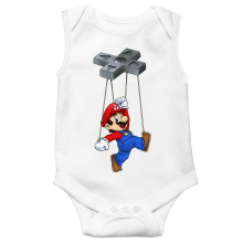 Sleeveless Baby Bodysuits Video Games Parodies