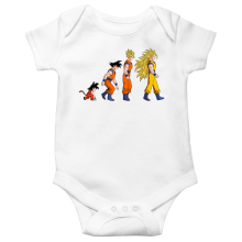 Korte mouwen Babyromper Manga-parodien