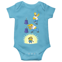 Short-sleeved baby bodysuit (boys) Movies Parodies