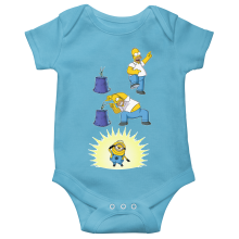 Korte mouwen Babyromper (jongen) Filmparodien