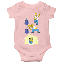 Short-sleeved baby bodysuit (Girls) Movies Parodies